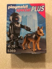 playmobil tactical police dog unit