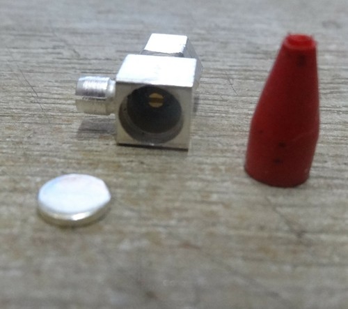 Belling Lee L1403/RFP/Ag right angle RF coaxial connector L1403RFP plug - Picture 2 of 4