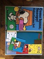 Come Home SNOOPY Colorforms Sticker Charlie Brown 2017 Repro of vtg 1972