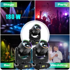 2X180W Moving Head Light LED Gobo Beam Stage Sport Lighting DMX Disco Party Show