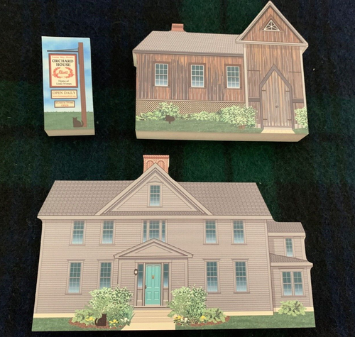 Cat's Meow Village Alcott Orchard House Concord Little Women