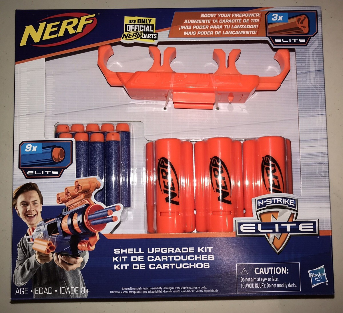Nerf E3461 N-Strike Elite Shell Upgrade Kit Trilogy Shellstrike