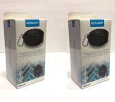 soundlogic bluetooth rugged pro waterproof speaker with carabiner & suction cup