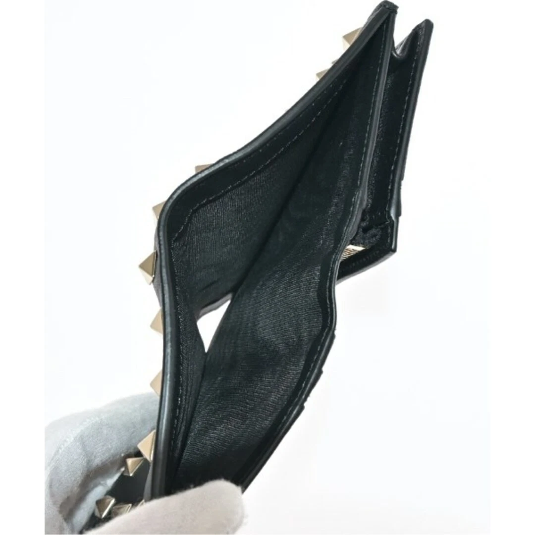 Portafoglio Valentino Garavani portamonete nero abbigliamento