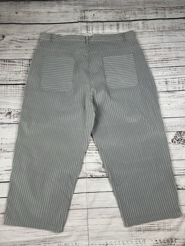 VTG Velour Godbody Corduroy Track Suit Wide Wale Jacket 3XL Pants 44x26 Y2K Gray - Picture 9 of 15