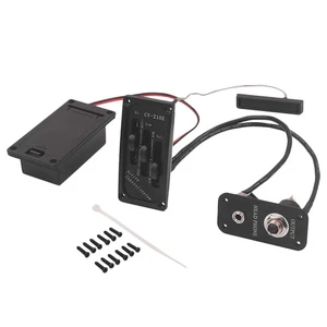 2X(Accessoire préampli Piezo électrique avec système de tons actifs en laiton T4D4)