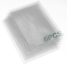 6PCS CHAYUFUN 304 Stainless Steel Wire Mesh Screen, 1mm Hole 20 Mesh, No Rust