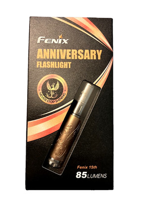 FENIX 15th Anniversary LIMITED EDITION Flashlight - 85 Lumens Rose Gold Plated