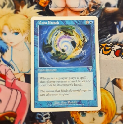 Mana Breach Nm Magic the Gathering 7th Edition Mtg OG Cards Karte Return Land