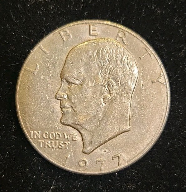 1977-D $1 Eisenhower Dollar