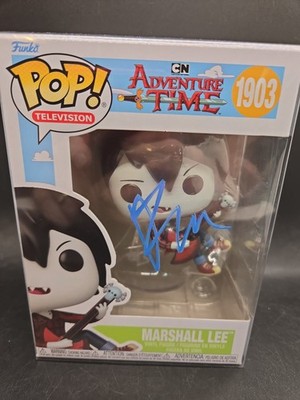 Donald Glover Autographed Adventure Time 1903 Marshall Lee Funko Pop W/COA/Case 