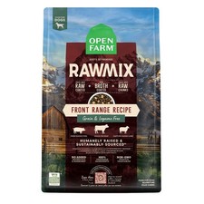 Open Farm RawMix Front Range Recipe Adult Dry Dog Food, Pork, Beef Lamb, 20Lb