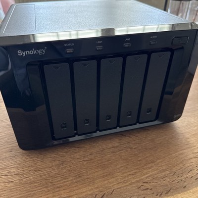 Synology DS1511+ DiskStation 5 Bay NAS populated with (5) 2 TB HDDs - 10TB Total
