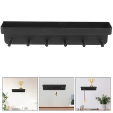 Holder Display Hanger Rack Medal Hanger Display With Shelf for Home Wall Storage