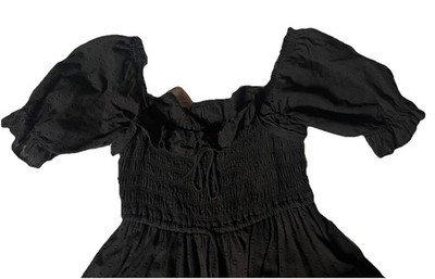 Women's Black Square Neck Ruffled Half Sleeve Summer Backless Flowy Midi Dresses | eBay Women's Black Square Neck Ruffled Half Sleeve Summer Backless Flowy Midi Dresses | eBay