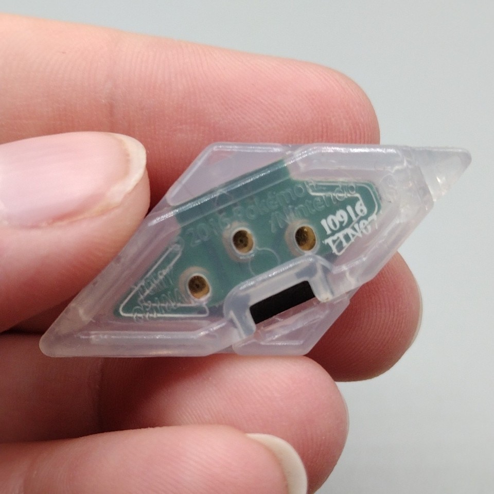 Pokemon Z Crystal Only Clear Normalium Z Glitter Power Ring 2017 Takara ...