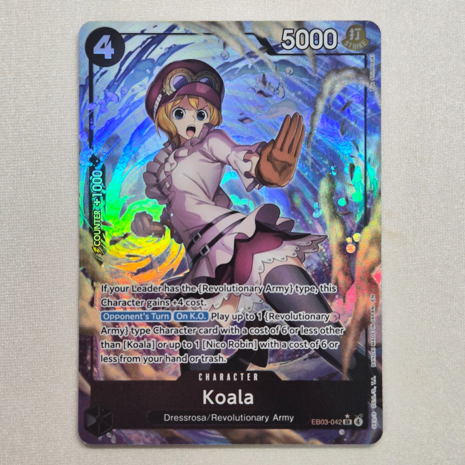One Piece: Heroines Edition - Koala #EB03-042 SR Alt Art Foil
