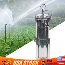 DN25 NPT Bag Filter Housing Stainless Steel #4 Bag Filtration
