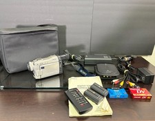 Sony DCR-TRV9 MiniDV Digital Video Camera w/Charger/Tapes/Remote/Bag  Tested