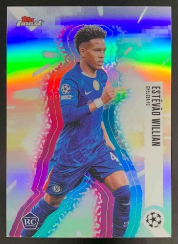 Estevao Willian 2025-26 Topps UEFA Finest Hologlow SSP Variations RC Case Hit
