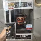 Funko Pop! Games FNAF Sister Location Lolbit #229 NYCC Exclusive Vinyl 2017