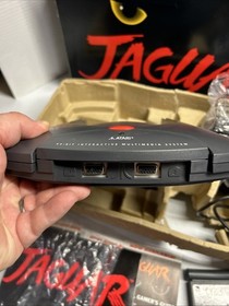 Atari Jaguar Console System Complete in Box w/ Cybermorph CIB Tested