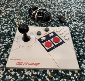 Nintendo NES Console With Advantage Ctrl & Super Mario Bros. 2! Tested & Working