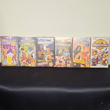 WWF Home Video WrestleMania VHS PAL Lot: VII, VIII, X, XI, 13 Best Of