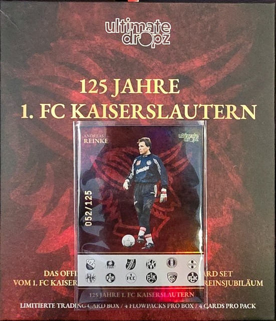 Ultimate Dropz 125 Jahre 1. FC Kaiserslautern, Andreas Reinke, 52/125