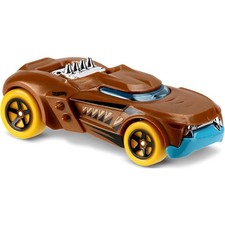 Hot Wheels 2017 Street Beasts Growler (Rotweiler Car) 350/365, Brown