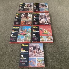 Lot 5 Vintage 70  s Talking View-Master Sets Complete With Books Ex Cond. Extras