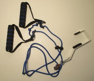 NEW Over The Door Shoulder Pulley Soft Grips Therapy Exercise Workout Adjustable