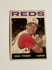 1964 Topps #80 Vada Pinson Cincinnati Reds Vintage Baseball Trading Card