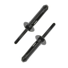 For Ford Thunderbird 1996 1997 Blind Rivets Black Color Rounded Head Type