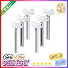 ZOCONE Toothpaste Squeezer, 6Pcs Metal Tube Squeezer Key Stainless Steel Toothpa