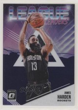 2018-19 Panini Donruss Optic League Leaders Purple Prizm James Harden #6 1q9