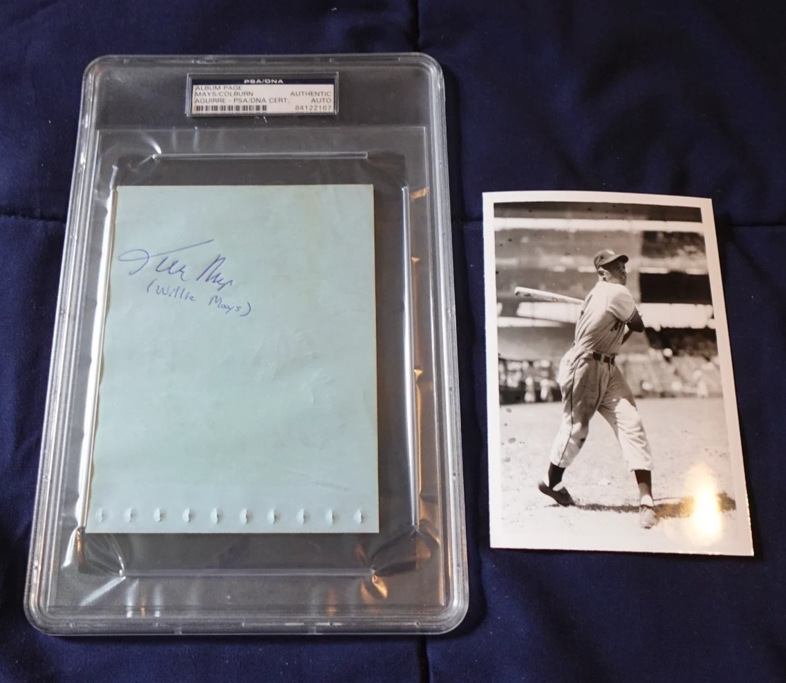 Willie Mays MLB Original Autographed Items for sale | eBay