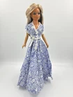 Vtg Tiffany Taylor Barbie 18/19” Doll HM Floral Dresses No Doll