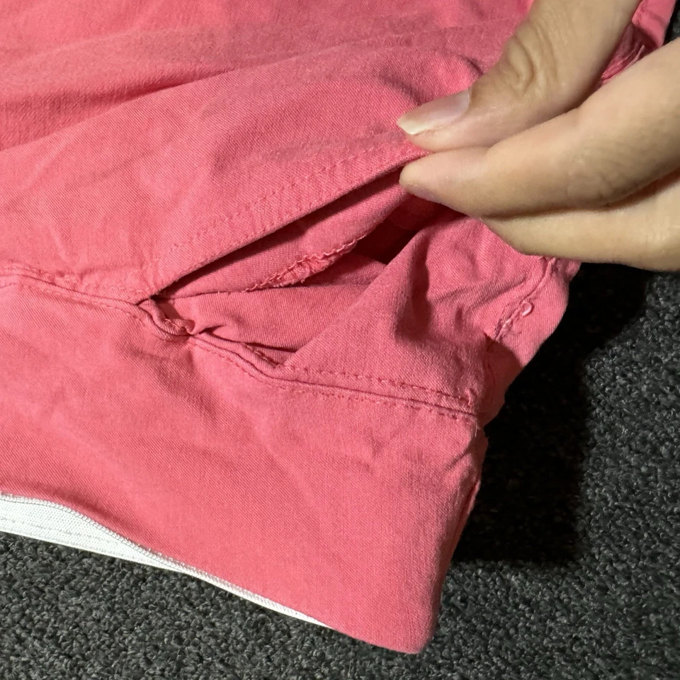 Pantalones informales sin cinturón rosa talla 3X George para mujer Foto 4 de 4