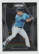 2019 Panini Prizm Baseball #64 Brandon Lowe RC - Tampa Bay Rays
