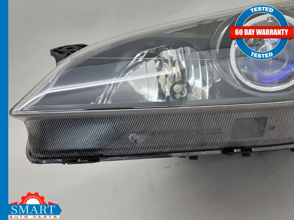 Lámpara de faro Saturn Sky carcasa negra conductor izquierdo 07-09 OEM solo para línea roja Foto 3 de 4