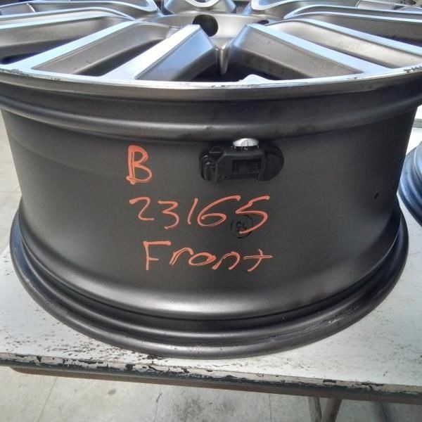 2017 MASERATI GHIBLI 17 INCH FRONT OEM USED WHEEL B CONDITION GRAY 7 DBL SPOKES