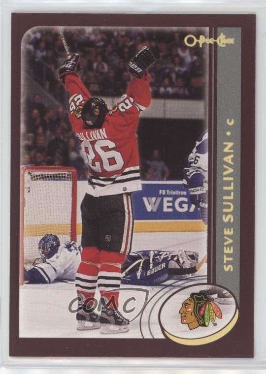 2002-03 O-Pee-Chee Factory Set Gold Foil Steve Sullivan #179 16jy