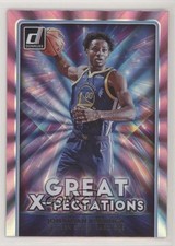 2021 Panini Donruss Great X-Pectations Holo Pink Laser Jonathan Kuminga #4 5r6