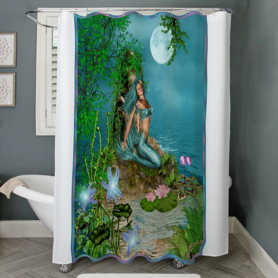 Cortina de ducha CafePress Best Seller Merrow Mermaid (825600772) Foto 3 de 3