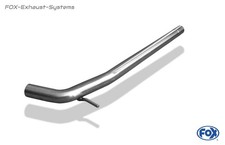  Edelstahl Vorschalldämpfer-Soundrohr (Ø50mm-System) VW Polo 6N