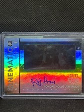 2015-16 Panini Gala #23 Cinematic Rookie Auto Rondae Hollis-Jefferson /60 RC