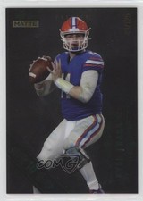 2021 Wild Card MATTE Blaster Box Black Foil 10 Stripe /125 Kyle Trask #MBC-4 6f8