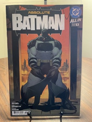 ABSOLUTE BATMAN #1 (7th Print) Nick Dragotta Logo Color Variant Cover