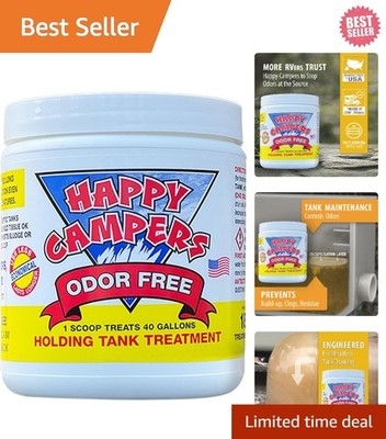 Effective RV Toilet Treatment - Prevent Buildup, Ensure Smooth Waste Flow 18 Oz